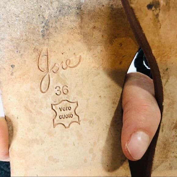 Joie Black Leather Braided Gladiator Sandals - Picture 6 of 8